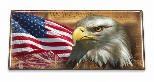 Eagle Constitution Flag domed insert for the 1Buckle system