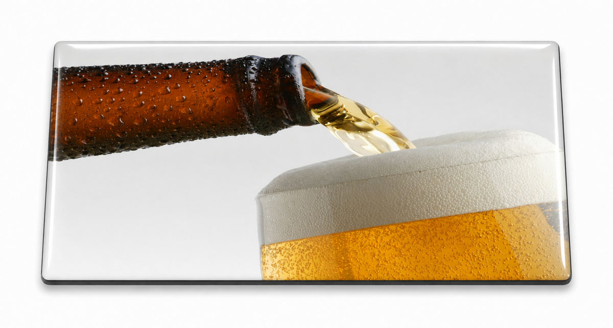 Pouring Beer domed insert for the 1Buckle system