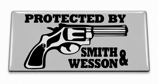 Protected by Smith & Wesson domed insert for the 1Buckle system
