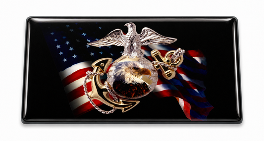 Military Emblem United States Flag domed insert for the 1Buckle system