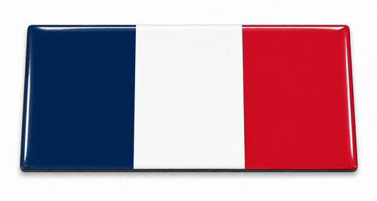 France Flag domed insert for the 1Buckle system