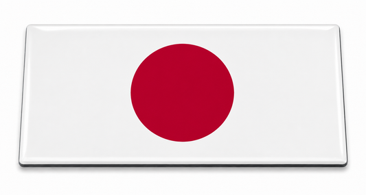Japan Flag domed insert for the 1Buckle system