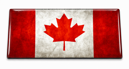 Vintage Canada Flag domed insert for the 1Buckle system