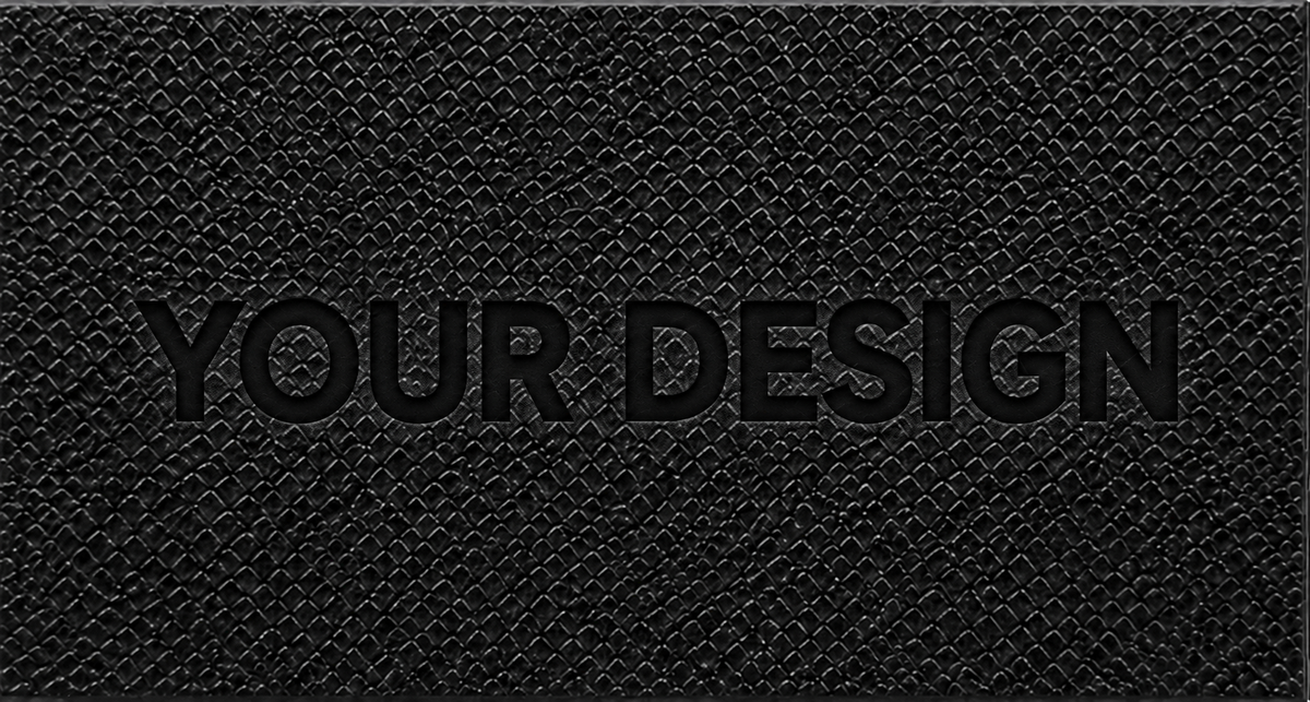 Farmer — Laser-Engraved Leather Insert