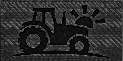 Farmer — Laser-Engraved Leather Insert