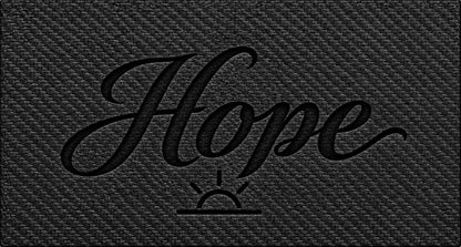 Hope — Laser-Engraved Leather Insert
