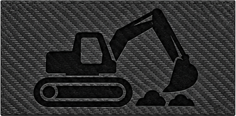 Heavy Equipment Operator — Black Carbon laser insert