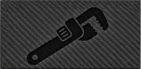 Plumber — Laser-Engraved Leather Insert