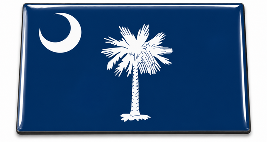 South Carolina State Flag domed insert for the 1Buckle system