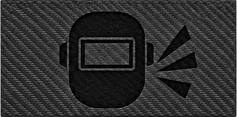 Welder — Laser-Engraved Leather Insert